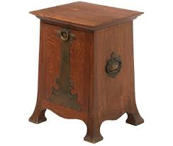 Arts Crafts Oak Coal Hod Lot 0938 Arts And Crafts Furniture Craftsman Furniture Craftsman Style Furniture
