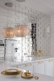 Mirrored Subway Tiles Image If They Where Hand Silvered And Subtly Antiqued By Antiquedmirror Com Kitchen Decor Kitchen Tiles Kitchen Mirror