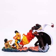 The pain of ace's death still lingers. One Piece Sea King Fighting Version Red Dog Ace Luffy Ace Death Scene Boxed Garage Kit Kupiti Za Cinoyu 21 28 V Aliexpress Com Imall Com