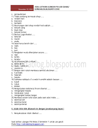 Soal dan jawaban agama katolik kelas 11 semester 1. Soal Agama Semester 1 Smk Kelas 11 2016 2017 Masnurul