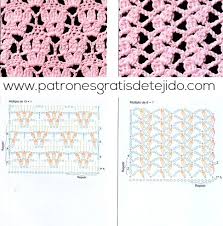 Verás que contiene la foto del motivo y. 16 Patrones De Puntos Calados A Crochet