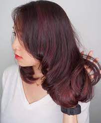 Natural Highlights Create Depth And Dimension To Bring Movement To Your Hair Here S A Deep Magenta Bal Hair Colour Design Gorgeous Hair Color Magenta Balayage
