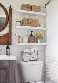 Place them in you bathroom's cabinets or install a few hanging shelves. 5 Tips To Decorating A Small Bathroom Lamb Co Small Bathroom Diy Bathroom Small Bathroom Organization