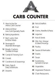 Atkins Carb Counter Free Pdf Please Repin Diet Carb