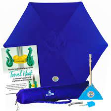 To the station in time to catch the train. Amazon Com Beachbub All In One Beach Umbrella System Includes 7 50 Upf Umbrella Oversize Bag Beachbub Base Accessory Kit Garden Outdoor