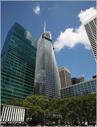 The failure of the bank of america tower. Glass Falls Again From Bank Of America Tower The New York Times