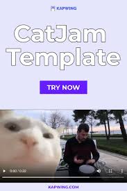 Free Catjam Template Templates Memes Content Creation Tools