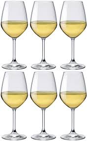 Vini bianchi giovani e freschi (fig. Bicchieri Vino Bianco Modelli Caratteristiche E Prezzi