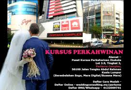 Anda boleh rileksssssss kerana sijil. Kursus Kahwin Di Pertama Kompleks Kuala Lumpur Daftar Online