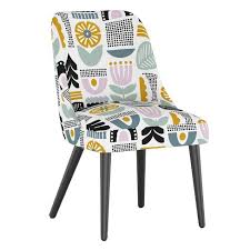 These dining chairs are available in a wide range of wood finishes, and they're finished by hand and sealed. Rounded Back Dining Chair Helsinki Block Lavender Skyline Furniture Target