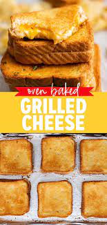 Oven Grilled Cheese Sandwiches Recipe In 2021 Easy Grilled Cheese Baked Grilled Cheese Making Grilled Cheese