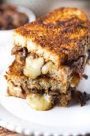 Caramelized Onion And Gruyere Grilled Cheese Sandwiches Greens Chocolate French Onion Soup Grilled Cheese Sandwiches Gruyere Grilled Cheese