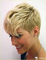 frisur feines haar rundes gesicht messy pixie haircut modern short hairstyles short pixie haircuts