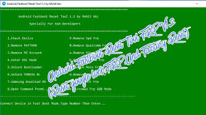 How to remove frp lock using android fastboot reset tool v1.2. Android Fastboot Reset Tool Frp V1 2 Reset Google Lock Frp And Factory Reset Youtube