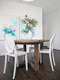 Dark colors tend to make space appear smaller so if you love dark, rich colors in the dining room (i do!), try to go one shade lighter on the paint wheel and add white trim to the bottom of the walls. Very Small Dining Area Ideas Novocom Top
