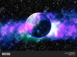 Hex colors #1d1135, #0c164f, #ba1e68, #5643fd, #7649fe, #fcfbfe. Colors Deep Space Image Photo Free Trial Bigstock