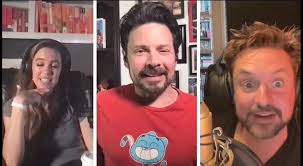 Matt Mcclain and Elly Batman