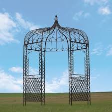 Comparez et achetez des gloriettes sur shopalike.fr. Tonnelle Gloriette Kiosque En Fer De Jardin Marron O200 Cm Achat Vente Tonnelle Barnum Tonnelle Gloriette Kiosque En Cdiscount