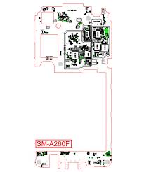 Layout schematic android and iphone. Samsung Galaxy A2 Core Sm A260 Schematics