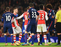 Arsenal 1 2 Manchester United Visitors Record First Away Win Manchester United Arsenal Manchester