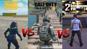 Free fire is the ultimate survival shooter game available on mobile. Pubg Mobile Vs Call Of Duty Mobile Vs Free Fire Comparison What Do You Choose Youtube