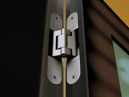 If you want to put a hinge on the door but you don't want to show, hidden or invisible hinges or another option. Hidden Hinges Create Invisible Doors Sun Mountain Door