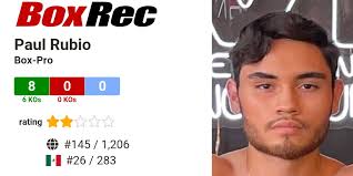 BoxRec: Paul Rubio