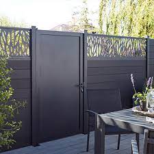 Cloture sur muret brico depot. Clotures De Jardin Rigide Et Lames De Terrasse Neva Brico Depot