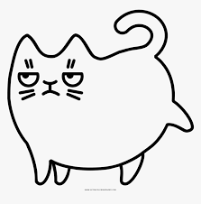 Cats the musical coloring page of munkstrap the cat. Grumpy Cat Coloring Page Grumpy Cat Black And White Drawing Hd Png Download Transparent Png Image Pngitem