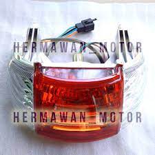Kaca/mika lampu belakang honda supra x 125. Satu Set Lampu Stop Atau Lampu Belakang Honda Supra X Surpa Fit Lama Satu Set Lazada Indonesia