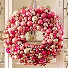 Indulge in the holiday spirit with fun & unique pink christmas wreaths at alibaba.com. The Perfect Ornament Wreath A Tutorial Christmas Wreaths Pink Ornament Pink Christmas