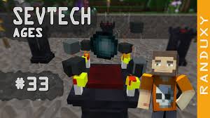 The kiln is crafted with 5 bricks: Sevtech Ages Minecraft Ep 62 Stoked Kiln Stoked Cauldron With A Redstone Timer By Randuxy