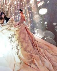 Click In To See The Most Beautiful And Extravagant Wedding Dresses From The Instagram Ac Extravagant Wedding Dresses Extravagant Wedding Lebanese Wedding Dress