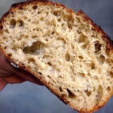 Oat Porridge Bread Crumb A Sourdough Bread Recipe From Tartine No3 Sourdough Bread Recipe Pizza Recipes Dough Tartine Bread