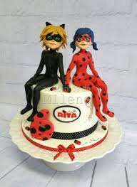 Miraculous Ladybug Chat Noir Ugur Bocegi Pasta Dogum Gunu Kedi