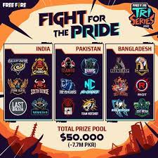Free fire has currently reached more than 500 million downloads on google play store and is aiming to grow even further in the pakistan market. Pakistan India Bangladesh To Battle It Out At The South Asian Tournament Of Free Fire Tri Series Sponsored Dawn Com