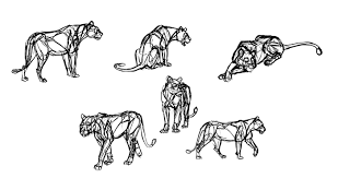 The skeleton itself isn't the only thing that makes the pose. Sketchbook Original How To Draw From Imagination Part 3 Monika Zagrobelna