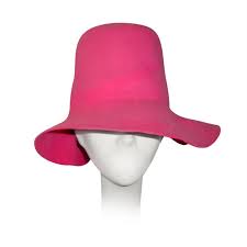 Vintage Hot Pink Hat 1stdibs Com Hot Pink Hat Hat Designs Hot Pink