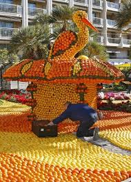 Offbeat Traveler 79th Annual Lemon Festival In Menton France Menton Festival Veggie Art