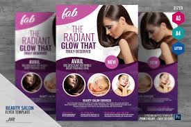 Complimentary trim and detailing with every haircut to clean up excess hair around the neck. Beauty Salon Services Flyer Creative Photoshop Templates Creative Market