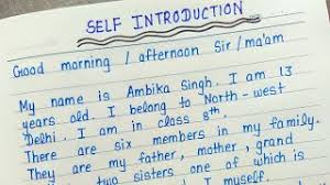 Maybe these samples will give you an idea of why these letters are so useful. Self Introduction For School Students English How To Introduce Yourself In Class As A Student Youtube