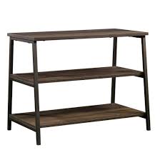 This tv stand from south shore can support lcd and plasma tvs up to 75″ and 100 pounds. China Three Shelves Tv Stand With Black Metal Frame Table Tv Shelf China Tv Shelf Bookcase Tv Stand