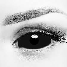 Image result for black sclera contacts