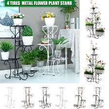 There are different types of indoor plant stands that you can for use in your home, office or garden. 4 Tier Metal Plant Stand Flower Pot Holder Garden Home Office Indoor Outdoor Shopee Philippines