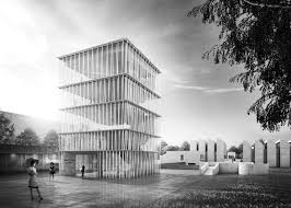 Staab Architekten Chosen To Extend Berlin S Bauhaus Archiv With Almost Frail Design Bauhaus Architecture Architecture Rendering Architecture