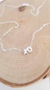 Xo Delicate Dainty Necklace Sterling Silver Cable Chain Etsy Girlfriend Gifts Birthday Gifts For Sister Graduation Gifts For Daughter
