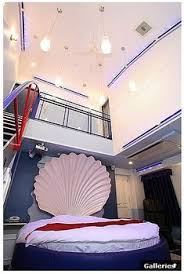 神戸にはリトル マーメイドの気分で過ごせるホテルがある 貝殻のかたちのベッドが超絶かわいいの pouch ポーチ リトルマーメイド ベッド マーメイド