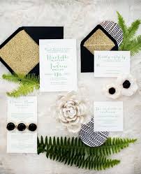 Black And Gold Wedding Invitations A Stunning Green And Black Outdoor Wedding By Melanie Duerkopp Photography Black Gold Wedding Winter Wedding Invitations Gold Wedding Invitations