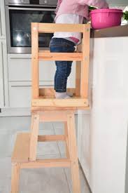 Learning Tower Selbst Bauen Unsere Anleitung Aus Ikea Mobeln Lernturm Ikea Ikea Kinderstuhl Selber Bauen