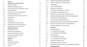 Inhaltsverzeichnis Bachelorarbeit Ideen Beispiele